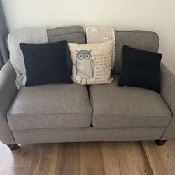 Gray 61” Love Seat - Great Condition - $180 OBO 