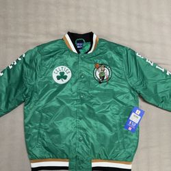 NEW Boston Celtics Satin Jacket – Tags On – Vintage Style – Retail $125 Size M