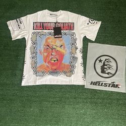 Hellstar Kill Your Goliath T-Shirt White