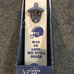 WALL HANGING BOTTLE OPENER FOR PATION , MAN CAVE , Etc