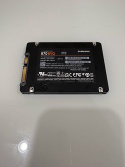 Samsung 870 EVO 2TB SATA SSD
