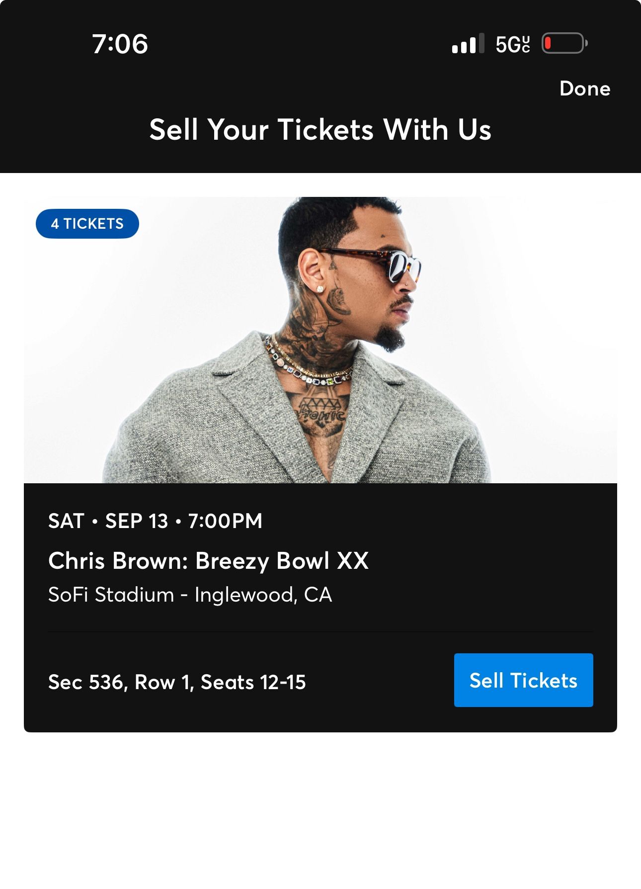Chris Brown Tickets
