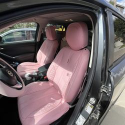 Pink Seatcovers  With Hello Kitty Floor Mats