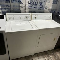 Kenmore elite washer and dryer set electric used great condition with warranty