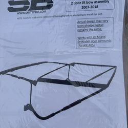 Jeep Wrangler JK Soft Top Bow Assembly