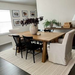 Custom Designed Farmhouse Dining Tables. 