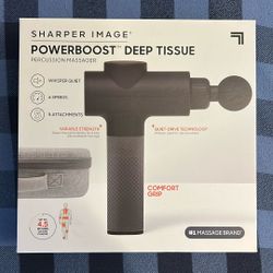 Sharper Image Powerboost Deep Tissue Massager