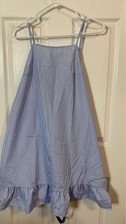 Striped blue dress size 12