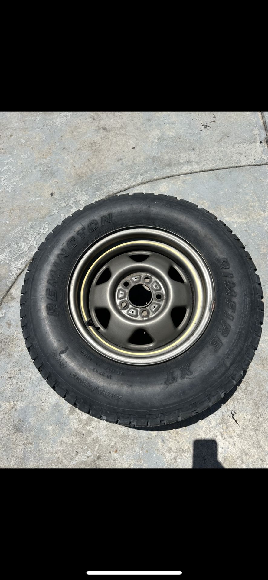 Jeep Wrangler YJ TJ Oem Spare Wheel Bronze 5x4.5