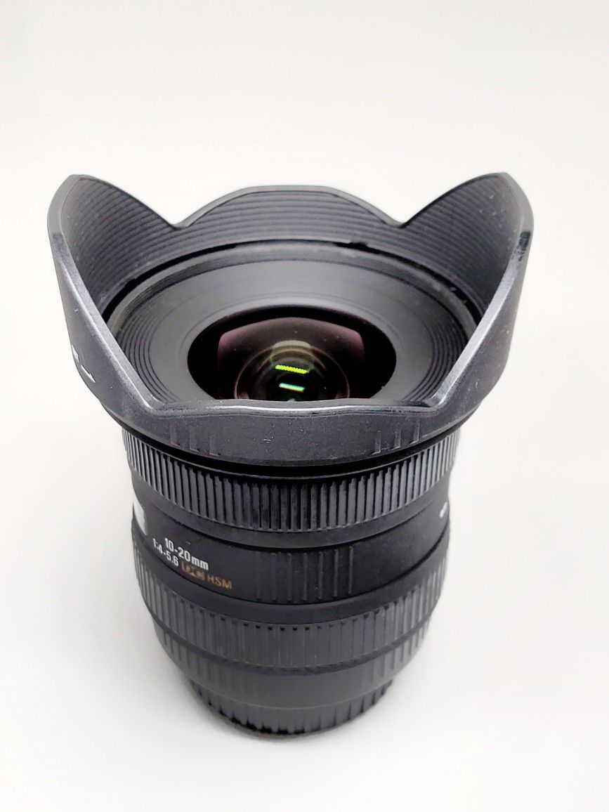 For Sale: Sigma 10-20mm f/3.5 EX DC HSM Lens for Canon EF-S mount With UV + ND1000 Filters