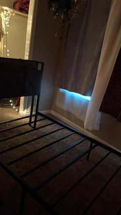 Bed frame very nice still got it like a year ago but pretty nice
