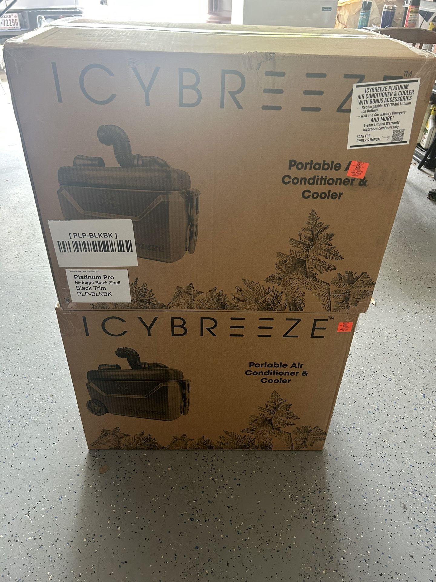 IcyBreeze Portable Air Conditioner And Cooler