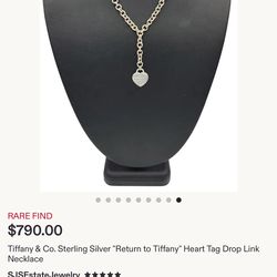 Tiffany Co necklace