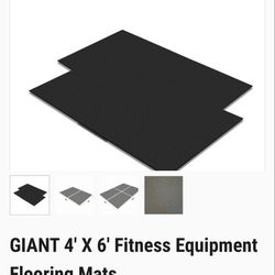 4’x6’ Gym Floor Mat (Set of 4) 