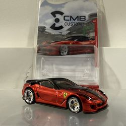 Ferrari 599XX Custom By CBM Customs - Hot Wheels 