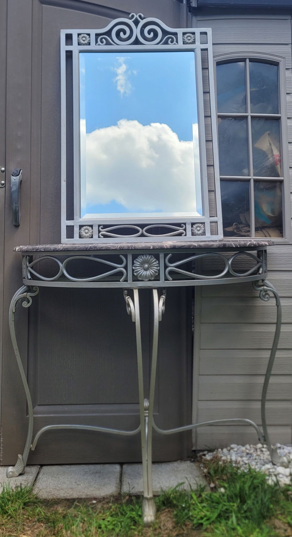 Console Table, Mirror Set Bundle