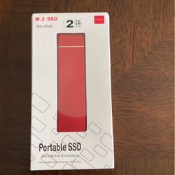New In Box Portable Ssd Hard Drive