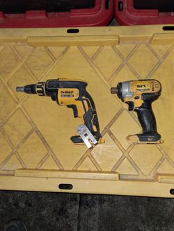 Dewalt impact & drywall gun