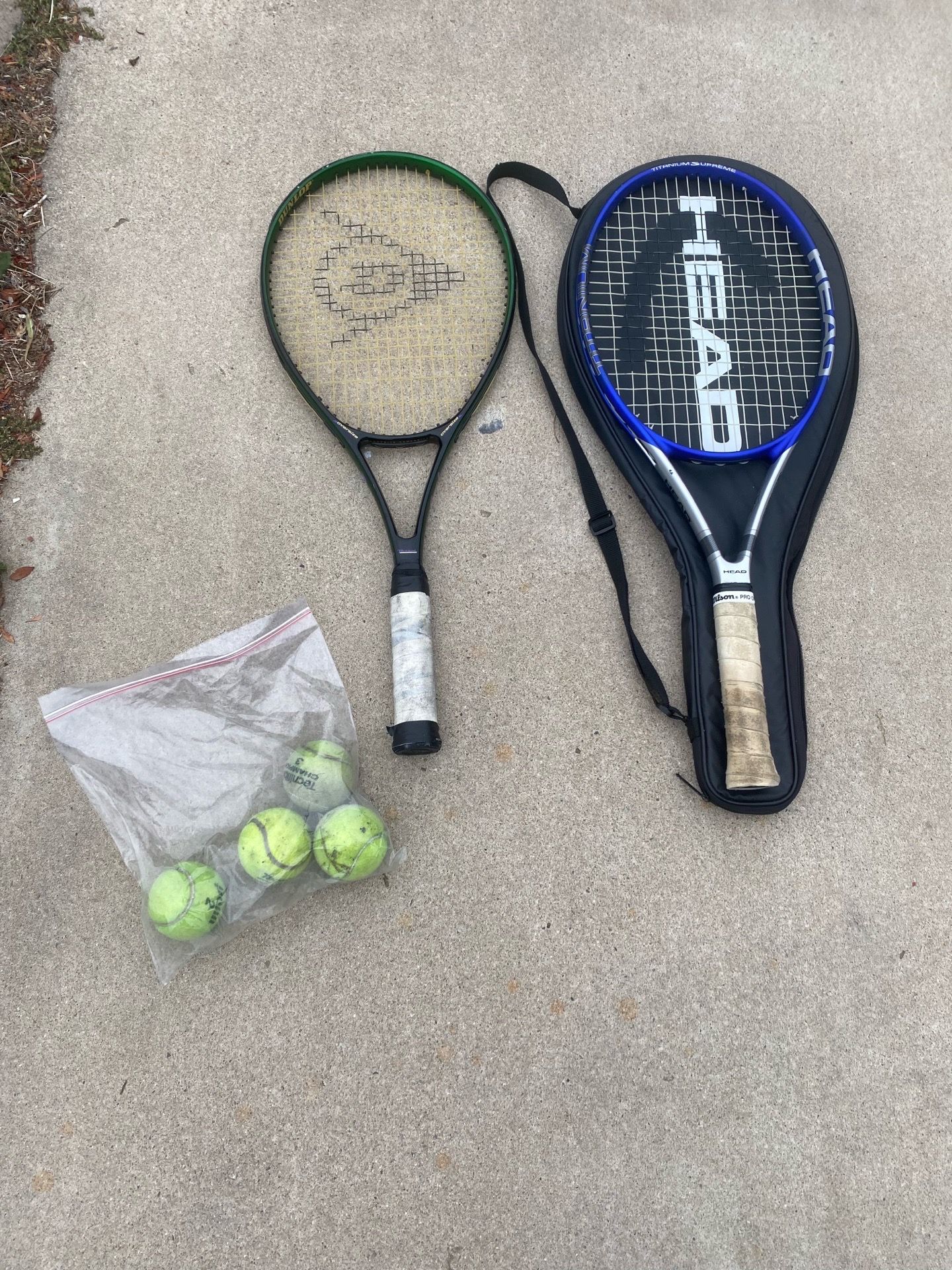 Head & Fusion Tennis Racket Set