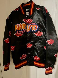 Naruto Headgear Classics Vintage Satin Jacket-Large