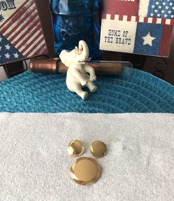 Vintage Monet Clip on Earrings and Brooch Set