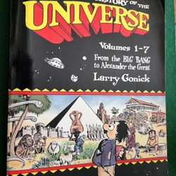 THE CARTOON HISTORY OF THE UNIVERSE Vol. 1-7 Larry Gonick 1990 