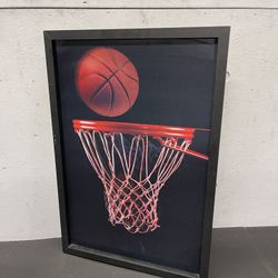 3D Lenticular Basketball Wall Art – Changes Image – 15” x 22”t