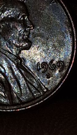 1069 D Lincoln penny