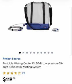 Portable Misting cooler kit