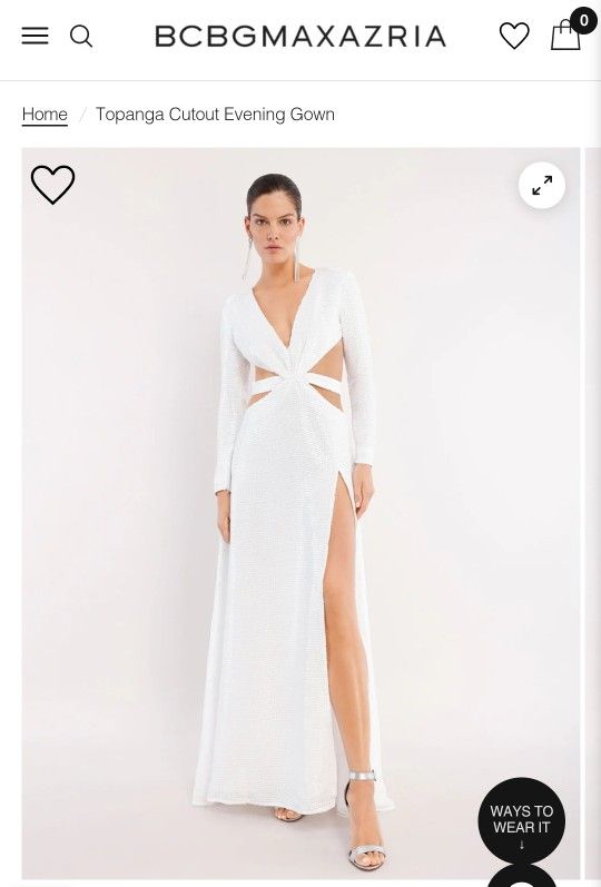 BCBG White DRESS NEVER WORN