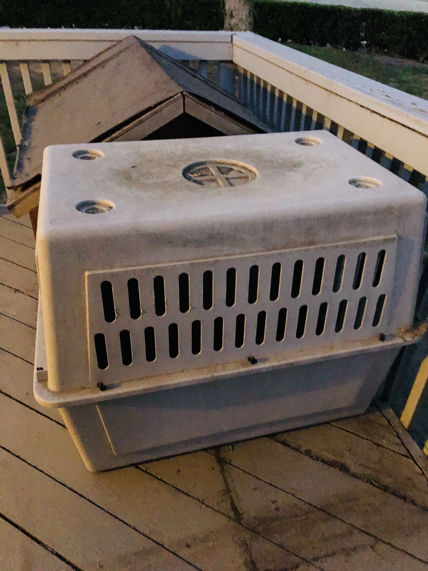 Dog House and portable traveling dog crate