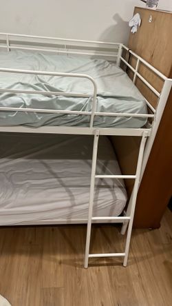 Twin-over-twin bunk bed