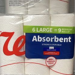 Absorbent Paper Towels 5 Packs For $20