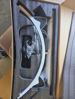 Half moon arch led light with cat ears