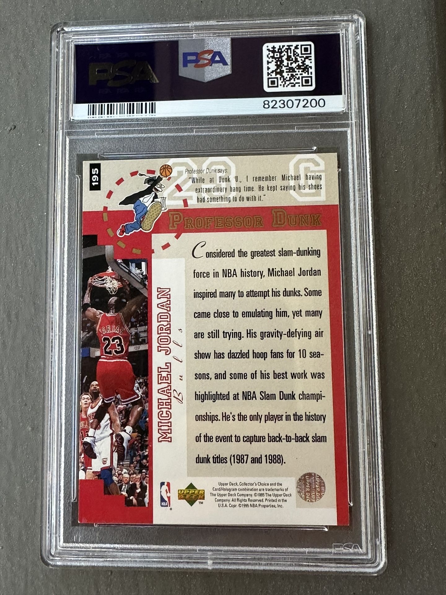 Michael Jordan Graded Card PSA - Main Image