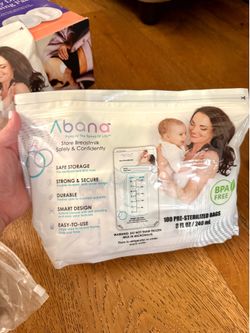 Abana Breastmilk Storage Bag - 100 count