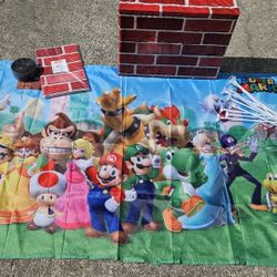 Super Mario Brothers Party Decorations 