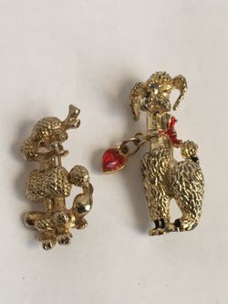 DOG BROOCH LOTS OF 2