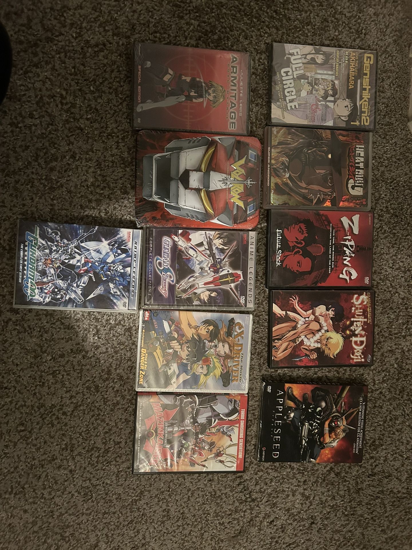 Old Anime DVD Lot