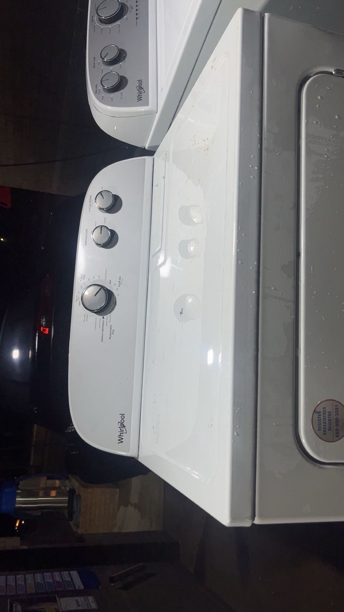 Whirlpool Washer and dryer