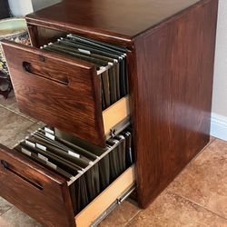 Adjustable Solid Wood Files Cabinet 