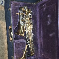 1980 Conn Alto Saxophone With Case