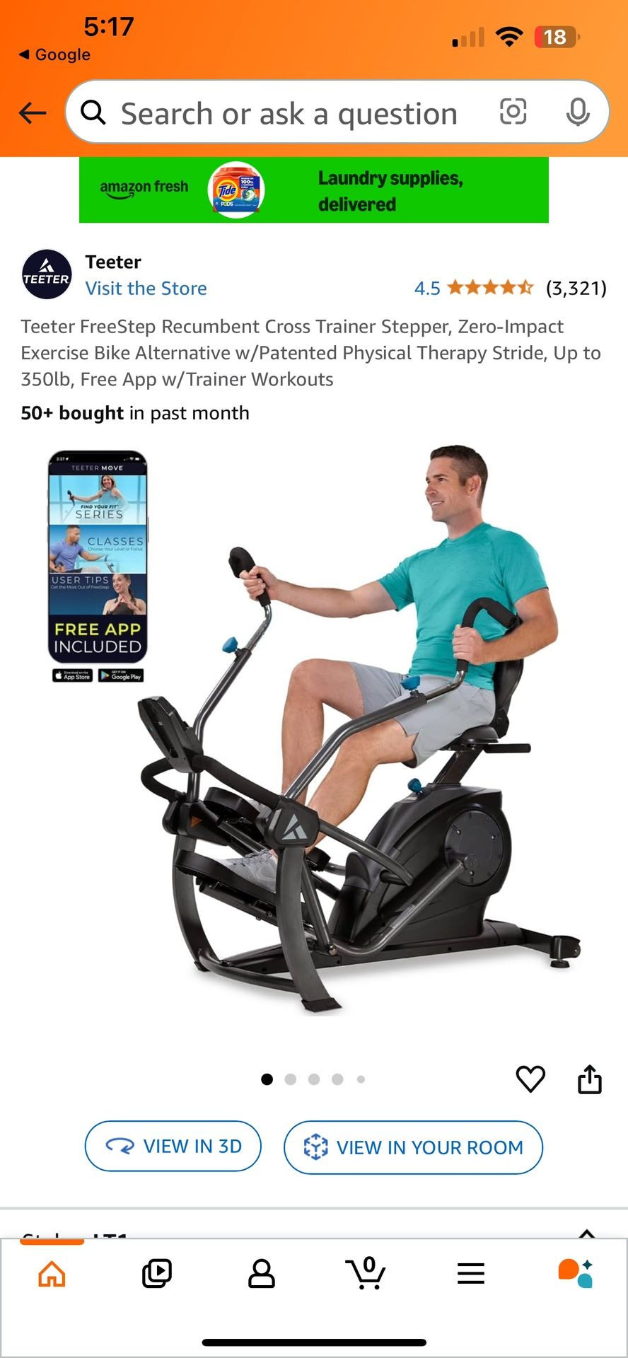 Brand New!! cross Trainer Machine