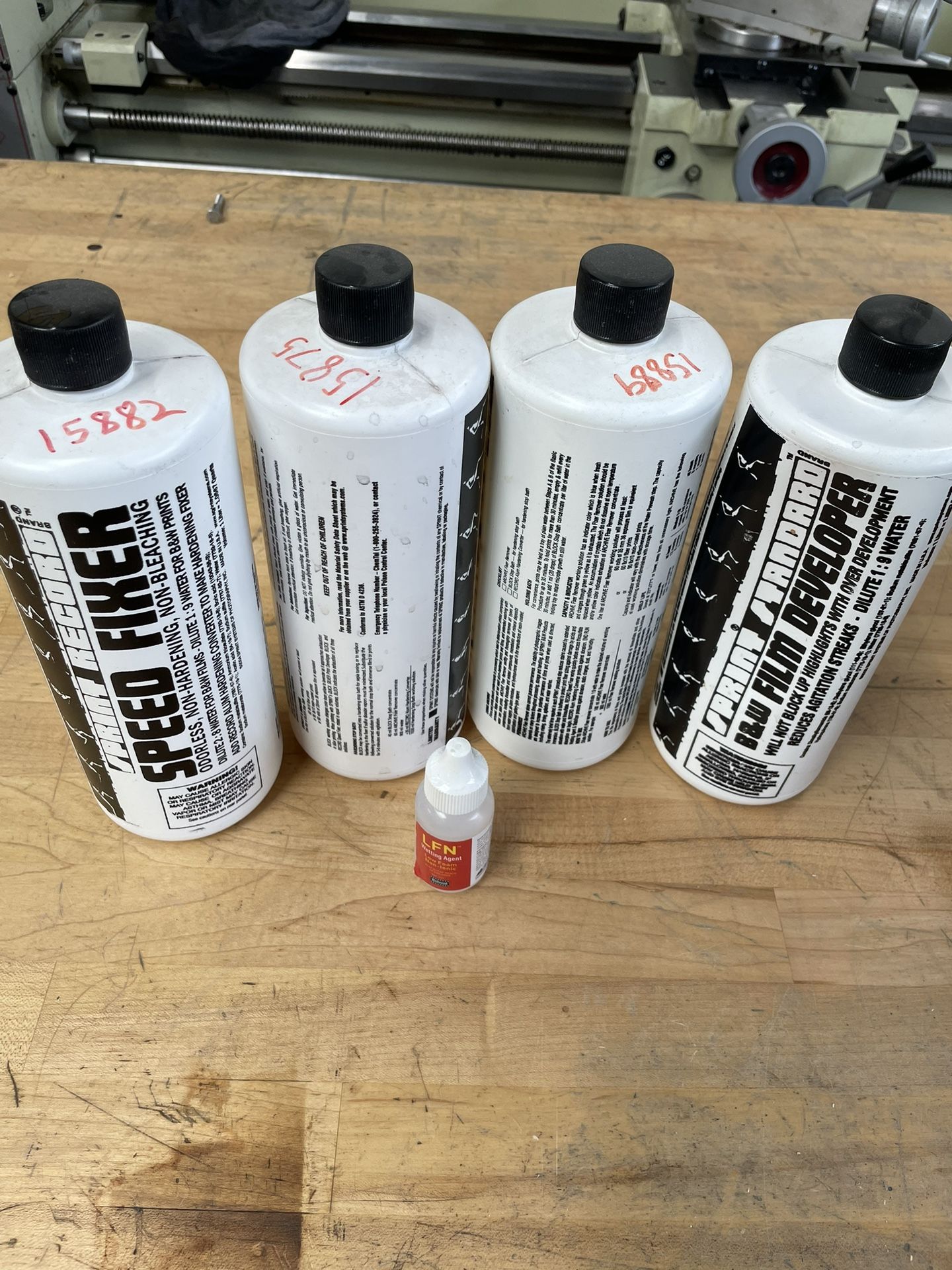 Film Negative Developing Chemicals
