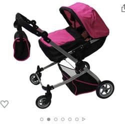 Babyboo Double Babydoll Stroller - PURPLE