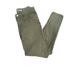 Roebuck & Co Sz 10 Woman Jeans Green Skinny