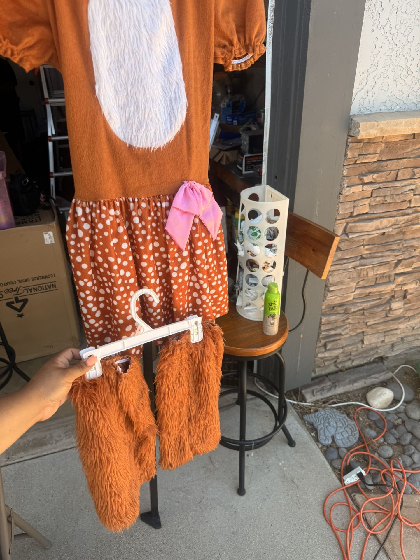Deer Girl Costume Lrg For 12-14 Y/o