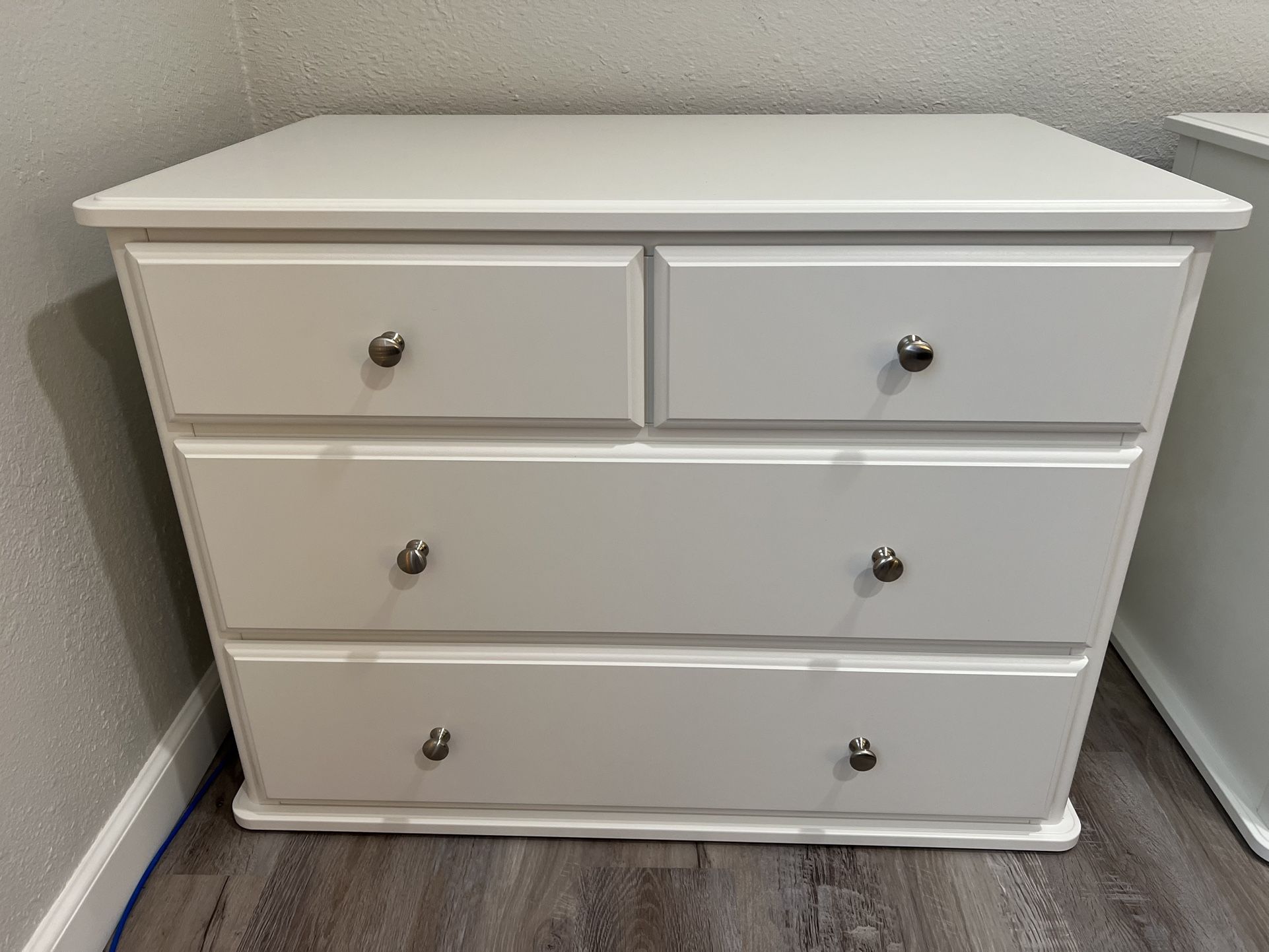 One White Wood Dresser