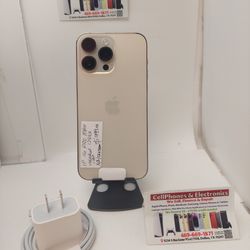 Iphone 14 Pro Max 128gb In Excellent Condition Factory Unlocked On Payments With $50 Down.