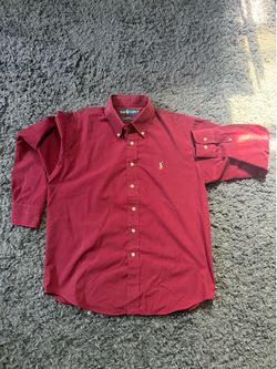 Polo button up M